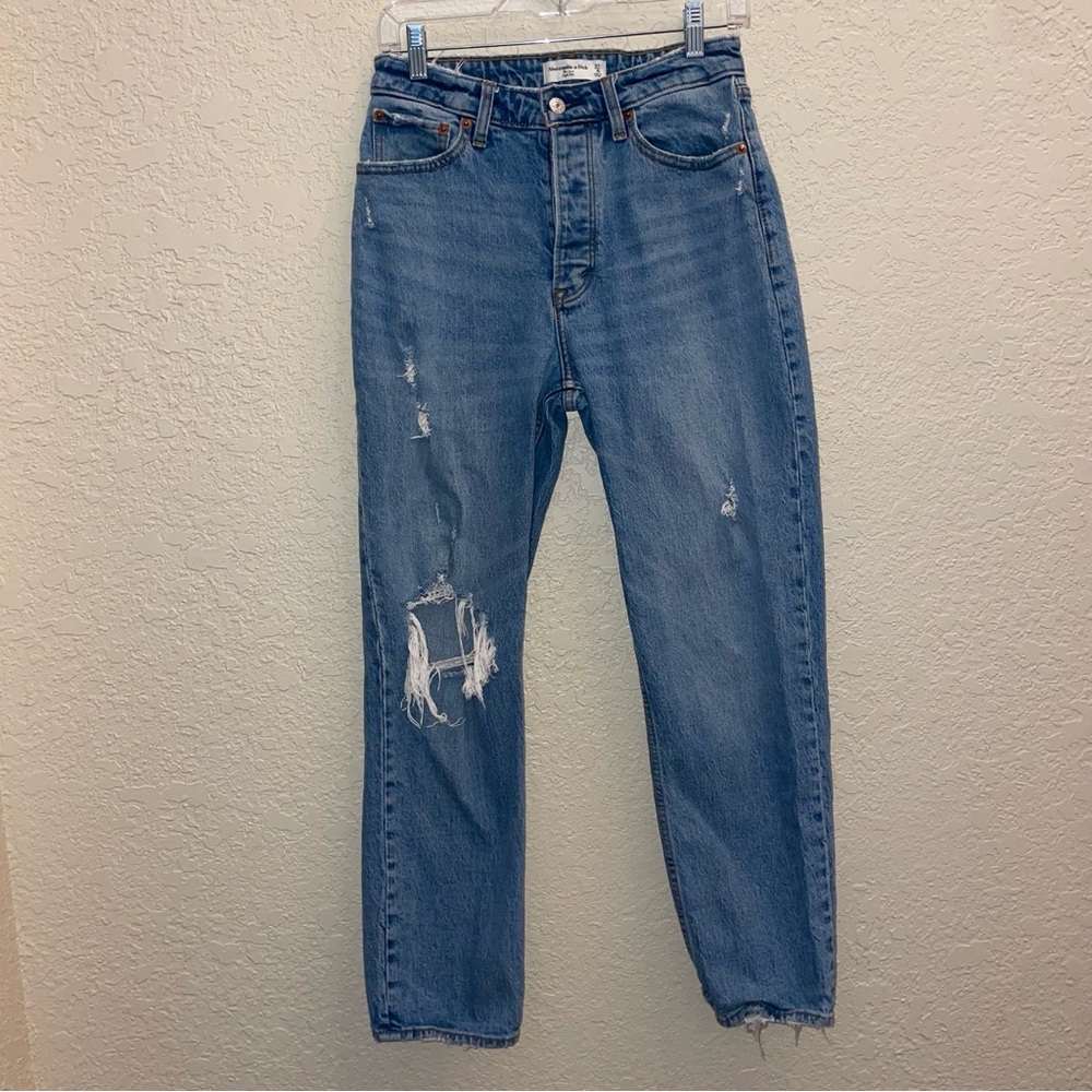 Abercrombie and Fitch Curve Love The Dad high rise